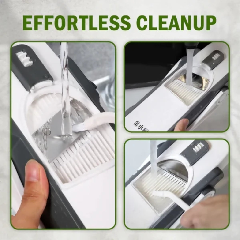 Safe And Multifunctional Mandoline Slicer