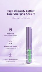 2-in-1 Hair Styling Brush, Straightener, Curler Comb Random Color