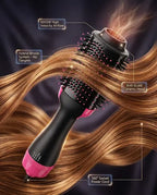 3-in-1 One Step Hot Air Brush Hair Dryer & Styler